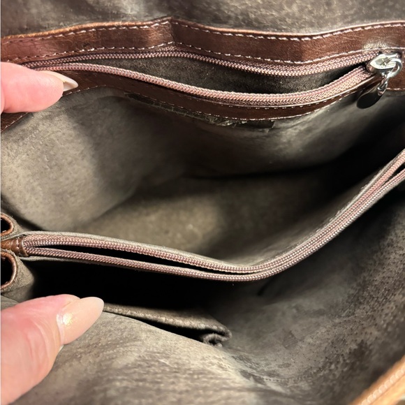 Exotic Leather Backpack 100% Leather Ostrich - Picture 4 of 4